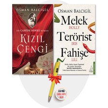 Kızıl Çengi + Melek Terörist Fahişe (Osman Balcıgil) 2 Kitap + Alfa Moda Lisanslı Kalem - Osman Balcıgil