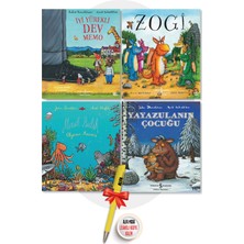 Iyi Yürekli Dev Memo + Zogi + Minik Balık Okyanus + Yayazulanın Çocuğu (Julia Donaldson) 4 Kitap - Julia Donaldson