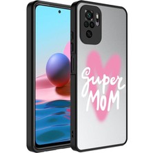 Piyasa Sepeti Xiaomi Redmi Note 10S Aynalı Desenli Kapak Mom
