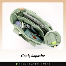 Swico Remado Kadınlar Için Büyük Kapasiteli Omuz Çantası Tote Çanta (Yurt Dışından)