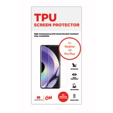 Wrapsol Realme 10 Pro Plus Ekran Koruyucu Tam Kapatan Hd Film