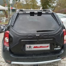 Meliset Dacia Duster 2010-2017 Arka Cam Üstü Spoiler 3 Parça