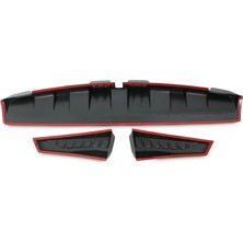 Meliset Dacia Duster 2010-2017 Arka Cam Üstü Spoiler 3 Parça