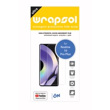 Wrapsol Realme 10 Pro Plus Ekran Koruyucu Tam Kapatan Poliüretan Film