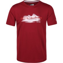 Regatta Fingal V Erkek T-Shirt-Bordo