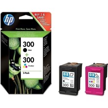 Hp 300-CN637E 2'li Paket Orjinal Kartuş