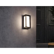 Sekatech Zita 25CM 12W G.ışığı 3000K Ultra Bahçe Duvar Aplik LED Aydınlatma Işık