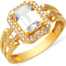 Bilezikci Kaburga Model 22 Ayar Baget Altın Yüzük