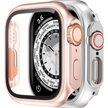 Binano Apple Watch 44MM Ultra Dönüştürücü Rose Gold Kasa ve Ekran Koruyucu