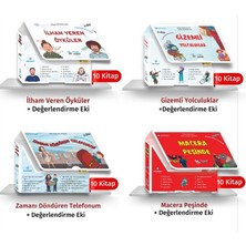 Üçgen Çocuk 4. Sınıf 4 Lü Hikaye Seti 40 Kitap 2023