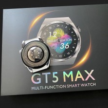 Byrist Gt5 Max 46MM Silikon+Metal Çift Kordonlu Bt Çağrı Özellikli Watch Classic Series 2023 Akıllı Saat