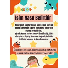 Puppetzzz 11 Aylık Oldum Baskılı Isme Özel Unisex Bebek Body Zıbın