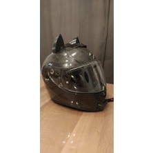 ZS Store Motosiklet Kask Kedi Kulağı Süsü