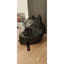 ZS Store Motosiklet Kask Kedi Kulağı Süsü