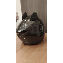 ZS Store Motosiklet Kask Kedi Kulağı Süsü