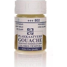 Talens 802 Guaj Boya 16 Ml Light Gold Parlak Altın (10 Lu Paket)