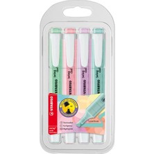 Stabilo Fosforlu Kalem Swing Cool Kalem Tipi Pastel 4 Lü 275/4 08   5'li Paket / Stabilo