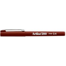 Artline Fineliner 0.4 mm Kahverengi Ek 200N  12'li Paket