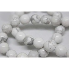 Yaşam Tohumu Havlit Taşı Yarım Dizi 10MM (18CM Uzunluğundadır)