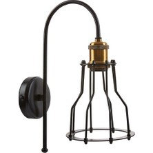 Mylights  Retro  Vintage  Kafes Aplik Duvar Lambası