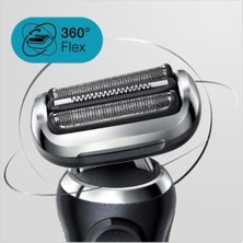 Braun Seri 7 N1200S Kablosuz Tıraş Makinası, Autosence, 360° Flex, Easyclick Islak & Kuru