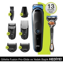Braun Mgk 5245 Erkek Bakım Kiti 7in1 Şekillendirici + Gillette Hediye