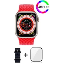 Minious Orijinal Watch 8 Hk 9 Pro 2.02 Amoled Ekran New Series Çift Kordonlu