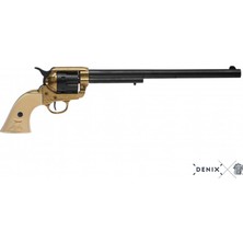 Denix Koleksiyon Grubu-Cal.45 Peacemaker Revolver 12", Usa 1873-JDNX5303-ORIJINALDEN Ilham Alan Tasarım