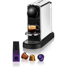 Nespresso C140 Citiz Kahve Makinesi,Platinum