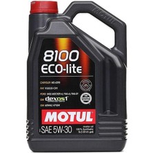 Motul 8100 Eco/lite 5W-30 5 Litre Motor Yağı ( Üretim Yılı: 2024 )