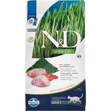 N&D Nd Spirulina Tavkiyeli Kuzulu Yetişkin Kedi Maması 1.5kg