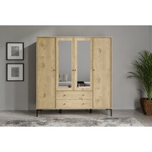 Venatto Focus Wood Aynalı Dolap