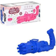 Bubble Machine Mavi Renk Otomatik Köpük Tabancası -- Pil Hediyeli --