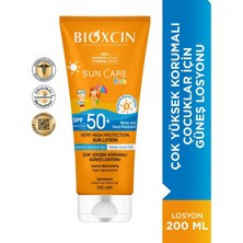 Bioxcin Sun Care Kids Çok Yüksek Korumalı Çocuk Güneş Losyonu Spf 50+ 200 ml