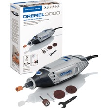 Dremel 3000-5 El Motoru Hobi Makine Seti 5 Aksesuarlı (Gravür Seti)