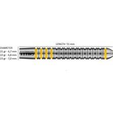 Harrows Chizzy %80 Tungsten Dart Oku