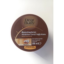 Dear Body Bronzlaştırıcı Hindistan Cevizi Yağı Güneş Kremi 200 ml