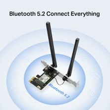 Mercusysy MA80XE, AX3000 Wi-Fi 6 Bluetooth 5.2 PCIe Adaptör