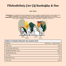 The Good Wild Filizlendirilmiş Çıtır Çiğ Karabuğday & Darı 150 gr