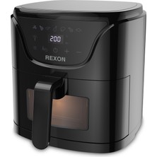 Rexon Smart Aırfryer - Siyah ve Beyaz