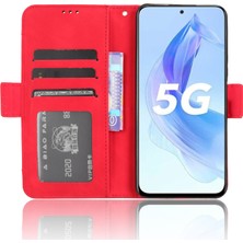 Xshine Honor X50I Birden Fazla Kart Yuvası Telefon Kasası Pu Deri Telefon Kapağı Stand Cüzdanı (Yurt Dışından)