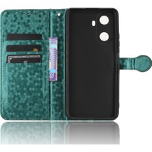 Xshine Pu Deri Flip Kapak Huawei Enjoy 60 Cüzdan Telefon Kasası Nokta Desen Desen Baskılı Stant Telefon Kabuğu (Yurt Dışından)