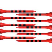 Encounter 100 Profesyonel Bambu Golf Tees Paketi Uzun Dayanıklı Golf Aksesuarları 83MM Kırmızı (Yurt Dışından)