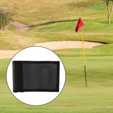 Encounter Golf Deliği Kutup Fincan Bayrağı Bahçe Kursu Bayrağı Siyahı Için Yeşil Bayrak Işareti Koyarak (Yurt Dışından)