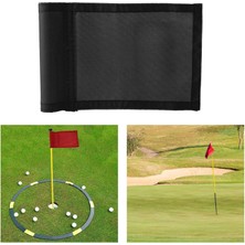 Encounter Golf Deliği Kutup Fincan Bayrağı Bahçe Kursu Bayrağı Siyahı Için Yeşil Bayrak Işareti Koyarak (Yurt Dışından)