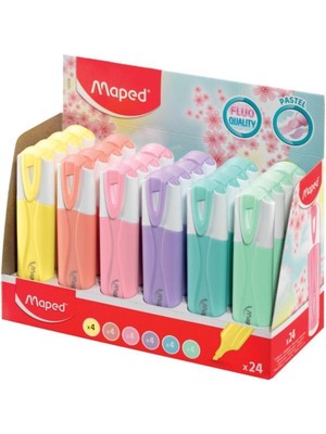 Maped Fosforlu Kalem Pastel Renk