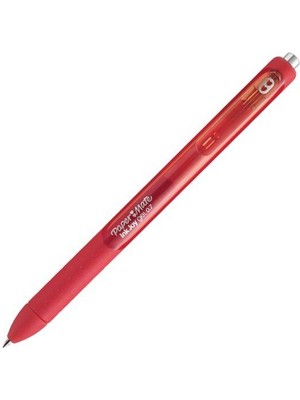 Paper Mate Inkjoy Gel Üstten Basmalı Jel Tükenmez Kalem Kırmızı 1957056 (12 Li Paket)