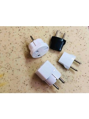 Kelepir Fırsatlar Farklı Ülkelere Ait Elektrik Priz Ucu Dönüştürücüler 4 Adet Çevirici Fiş Amerika Ingiliz Galler