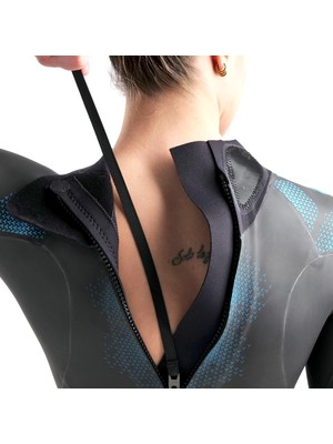 Arena Thunder Wetsuit Kadın Siyah Yüzücü Yarış Mayosu 005630510