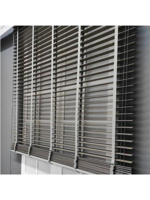 Wooden Blinds %100 Doğal Ahşap Jaluzi Perde 50mm, Alüminyum Kasalı Yüksek Kaliteli - Kurdelalı